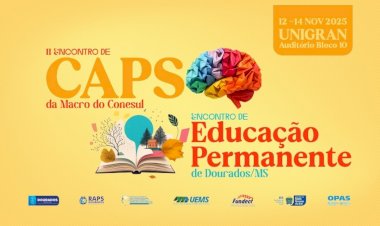 Encontros de Educação Permanente e CAPS da Região do Conesul começam nesta quarta-feira