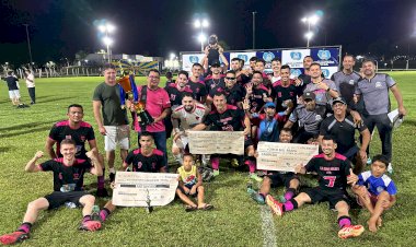 Prefeitura de Nova Alvorada do Sul fortalece o esporte e entrega R$ 10 mil em premiações na final do Campeonato Municipal de Futebol de Campo 2025