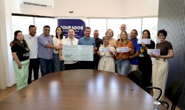 Prefeitura entrega R$ 500 mil em emendas federais para fortalecer entidades de Dourados