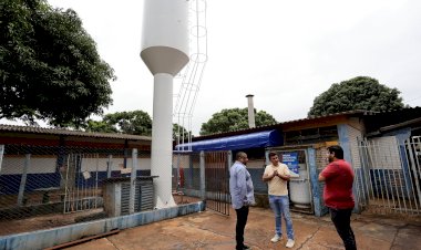 Prefeitura entrega caixa d’água da Escola Loide Bonfim e prefeito destaca Educação