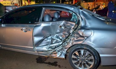 Motociclista não resiste após colisão violenta em cruzamento de Dourados