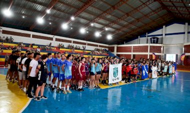 Abertura dos jogos escolares em Ivinhema foi um sucesso