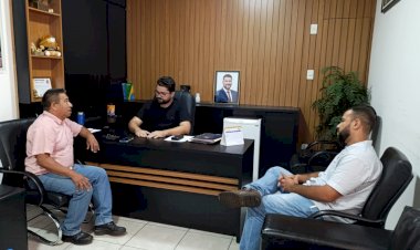 João Paulo Farias recebe pastor indígena e ouve reinvindicação de comunidade