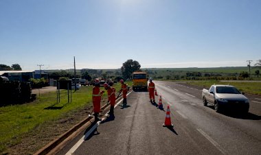 Caminhos da Celulose reforça serviços de manutenção e segurança nas BR-262, BR-267 e MS-040