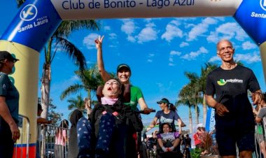 Em Dourados, corrida com PcDs distribui medalhas e troféus a participantes