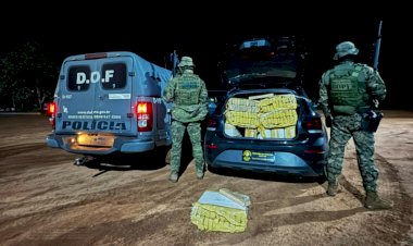 DOF prende dupla com 250 quilos de maconha em Ponta Porã