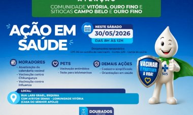 Prefeitura leva ações de saúde para a Comunidade Vitória neste sábado