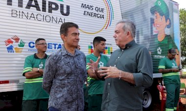Com caminhão e esteira novos, Agecold vai ampliar coleta seletiva e fortalecer reciclagem