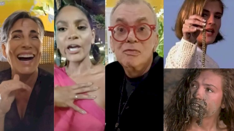 Walcyr Carrasco, Bárbara Reis e Glória Pires falam sobre cena de Marimar em Terra e Paixão