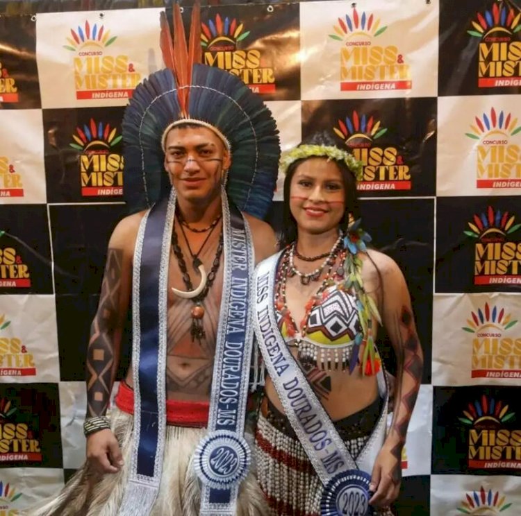 Os novos Miss e Mister Indígena são eleitos na Aldeia Jaguapiru na 11° edição do concurso