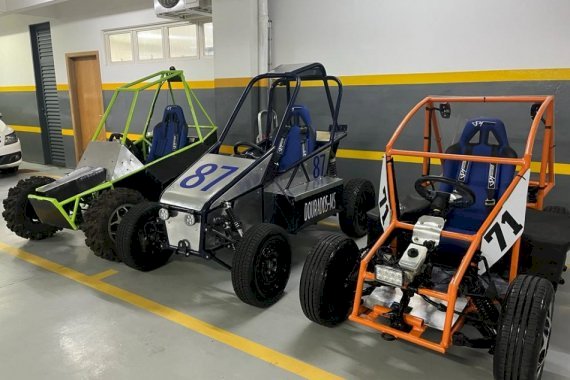 Senai promove corrida de carros elétricos fabricados pelos próprios alunos neste sábado