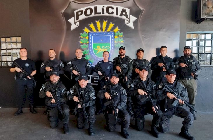 Polícia Penal de MS celebra 7 anos do COPE com reforço em armamentos, fardamento e viaturas modernas