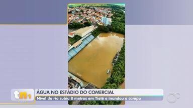 Estádio sede da Copinha fica totalmente alagado, e jogos devem mudar de lugar