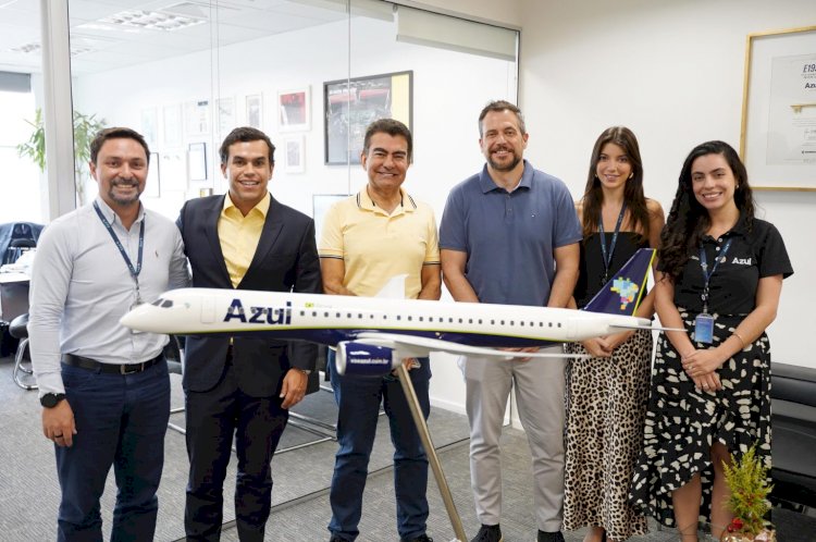 Em São Paulo, Marçal ouve de diretores que Azul voltará a operar em Dourados