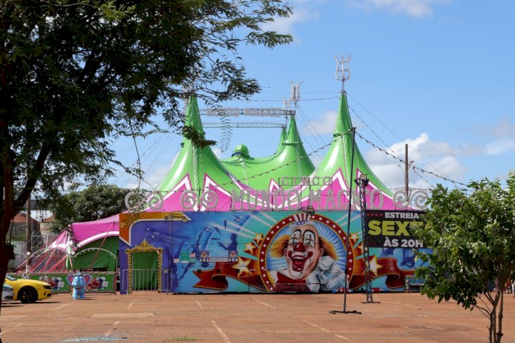 Parceria da Funed garante ingresso do Circo Mágico com 1 kg de alimento não perecível