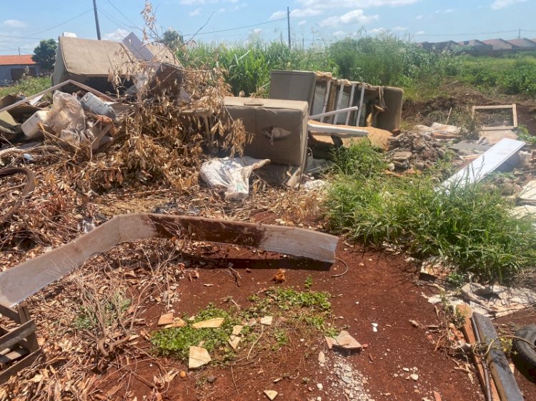 Dill do Povo solicita ação emergencial de limpeza em terrenos da Vila Toscana