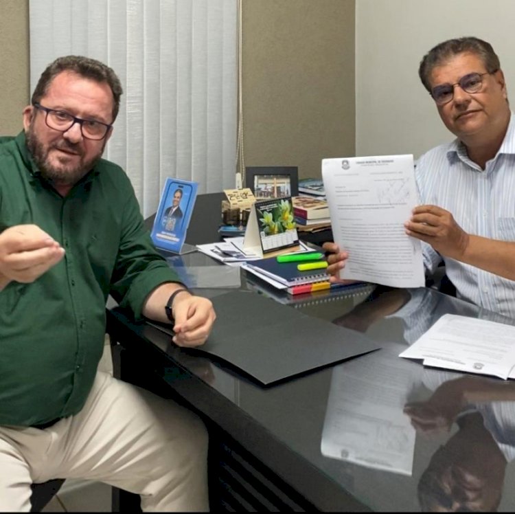 Laudir se reúne com Nelsinho Trad e solicita recursos para construção do Centro de Especialidade Odontológica
