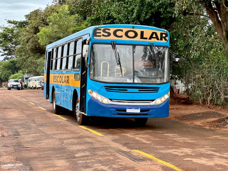Prefeitura de Nova Alvorada do Sul inicia vistorias em ônibus escolares para o início do ano letivo