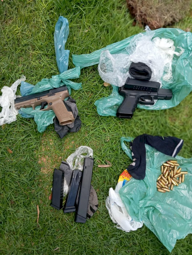 Armas e carro usados na execução de Moraci Brandão são apreendidos pelo Batalhão de Choque