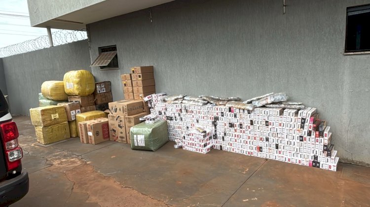 Polícia desmantela entreposto de contrabando em Nova Alvorada do Sul