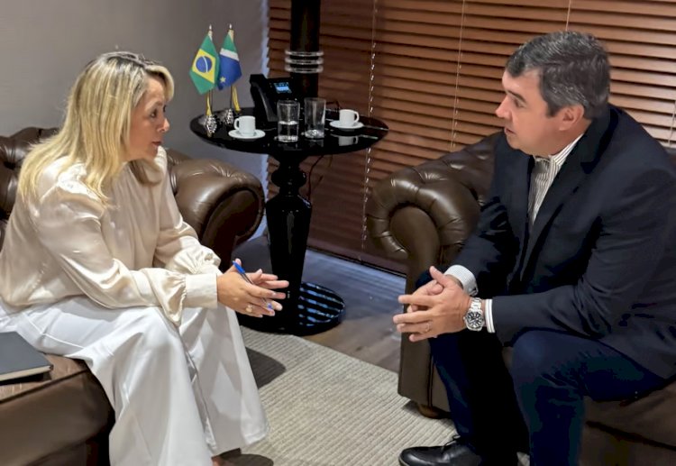 Lia Nogueira leva para Riedel urgência de passarela na MS-156 e recapeamento no Água Boa
