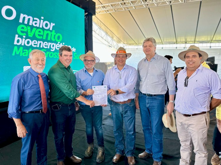 Nova Alvorada do Sul receberá investimentos superior a 1 bilhão de reais para construção de usinas de etanol de milho e biometano