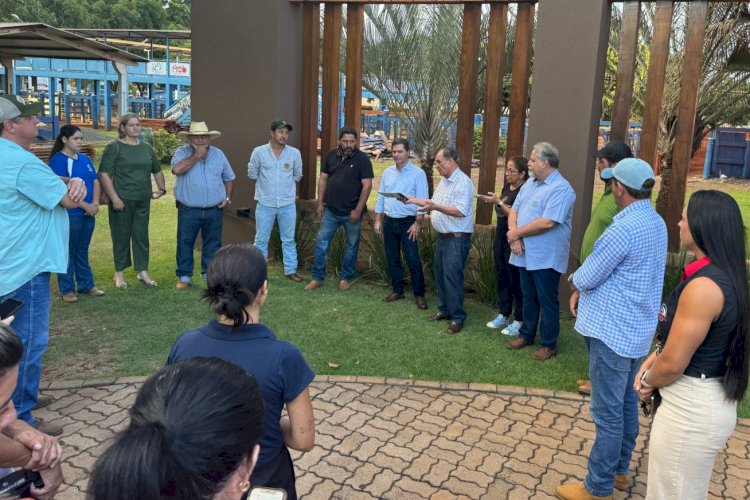 Zé Teixeira confirma obra no Parque de Exposições em Maracaju