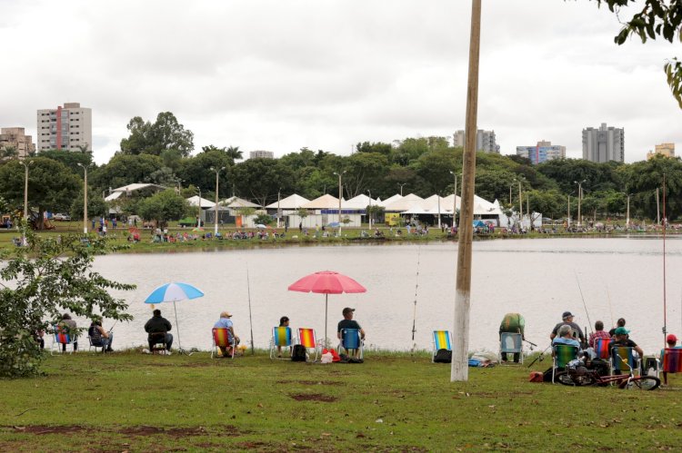 Festa da Páscoa de Dourados recebe grande público no primeiro dia de pesca