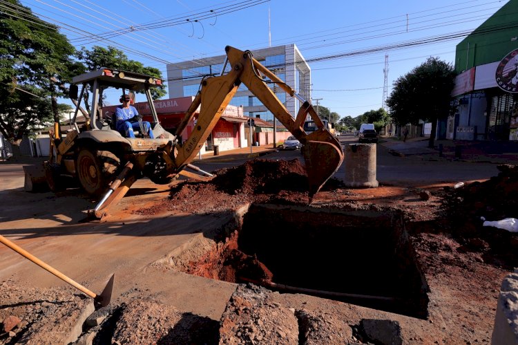 Prefeitura inicia terceira etapa de obra contra alagamentos no Parque Alvorada