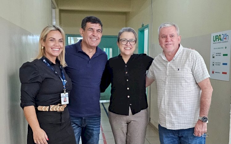 Vereador Beto Avelar busca soluções para UPA Universitário junto à Secretaria de Saúde