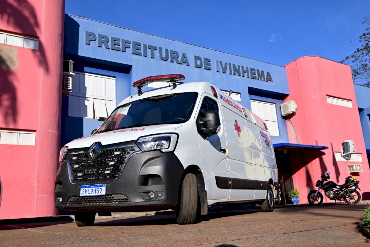 Prefeito de Ivinhema agradeceu ambulância enviada ao município