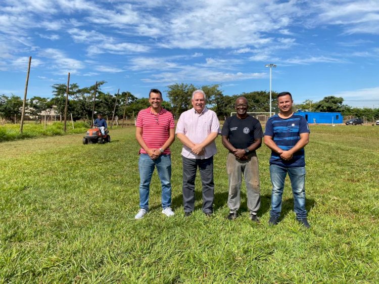 Presidente Petrallás visita MS Fênix e reforça apoio aos projetos que formam atletas e cidadãos