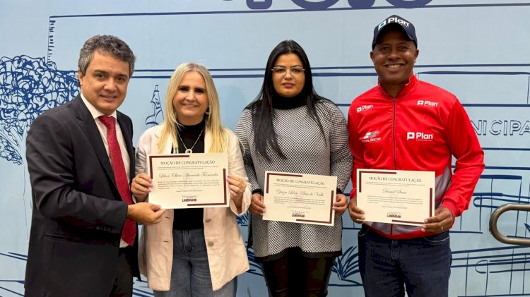 Landmark homenageia Yaiza Baís, Lilian Fernandes e Daniel Sena por trajetórias de impacto social em Campo Grande