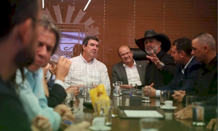 Prefeito de Ivinhema cumpre agenda na capital Campo Grande