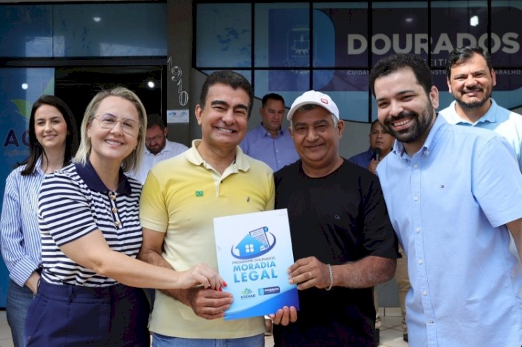 Liandra da Saúde participa de entrega de títulos de regularização fundiária