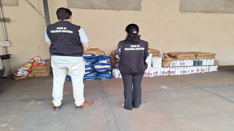 Vigilância Sanitária apreende 659 itens vencidos em empresa de alimentos