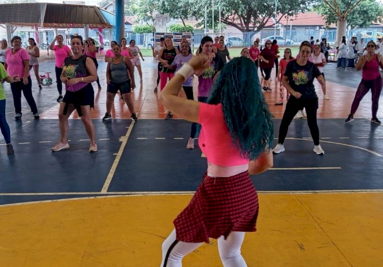 Mexa-se por Elas movimentou Jorjão no sábado, com inúmeras atividades para as mulheres