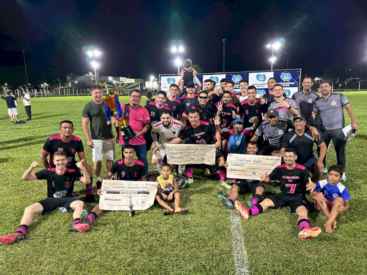 Prefeitura de Nova Alvorada do Sul fortalece o esporte e entrega R$ 10 mil em premiações na final do Campeonato Municipal de Futebol de Campo 2025