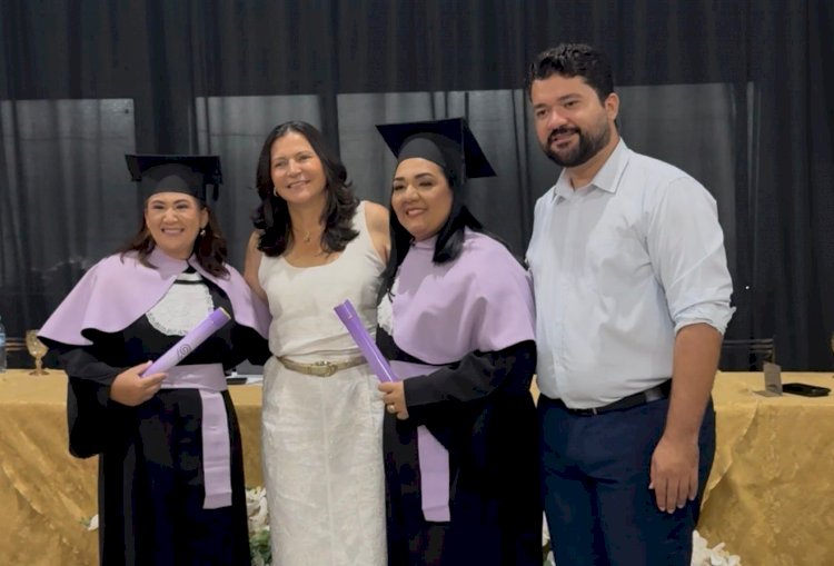 João Paulo do Dinho prestigia colação de grau da  FETAC em Caarapó