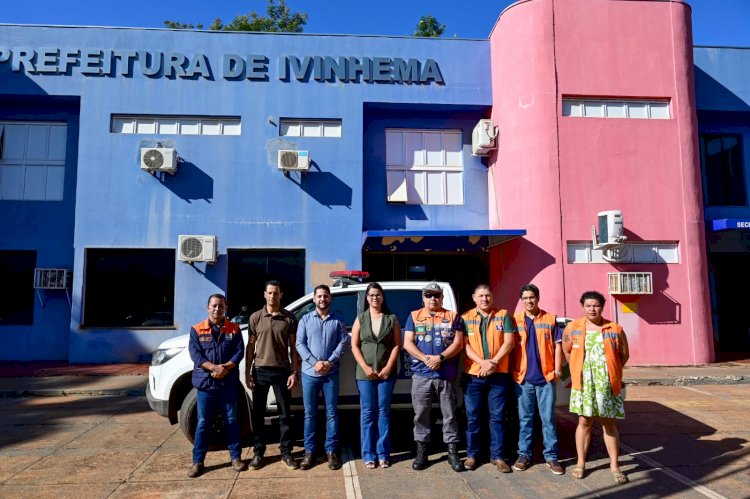 Defesa Civil Estadual veio a Ivinhema averiguar estragos das últimas chuvas