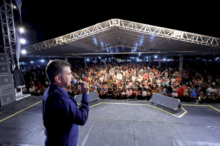 Com público recorde, Marçal abre 2ª Festa da Páscoa e destaca parcerias por Dourados