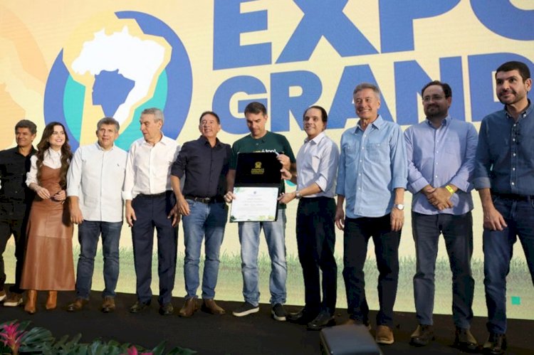 Deputados participam de abertura da Expogrande e inauguram estande da ALEMS