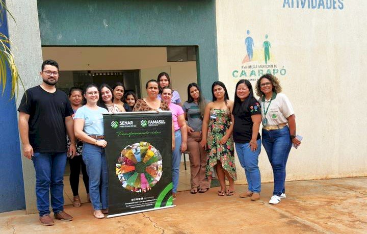 João Paulo do Dinho, viabiliza curso “Beleza Total”  em Cristalina