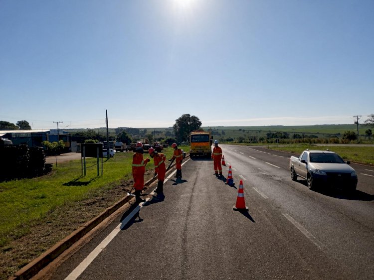 Caminhos da Celulose reforça serviços de manutenção e segurança nas BR-262, BR-267 e MS-040